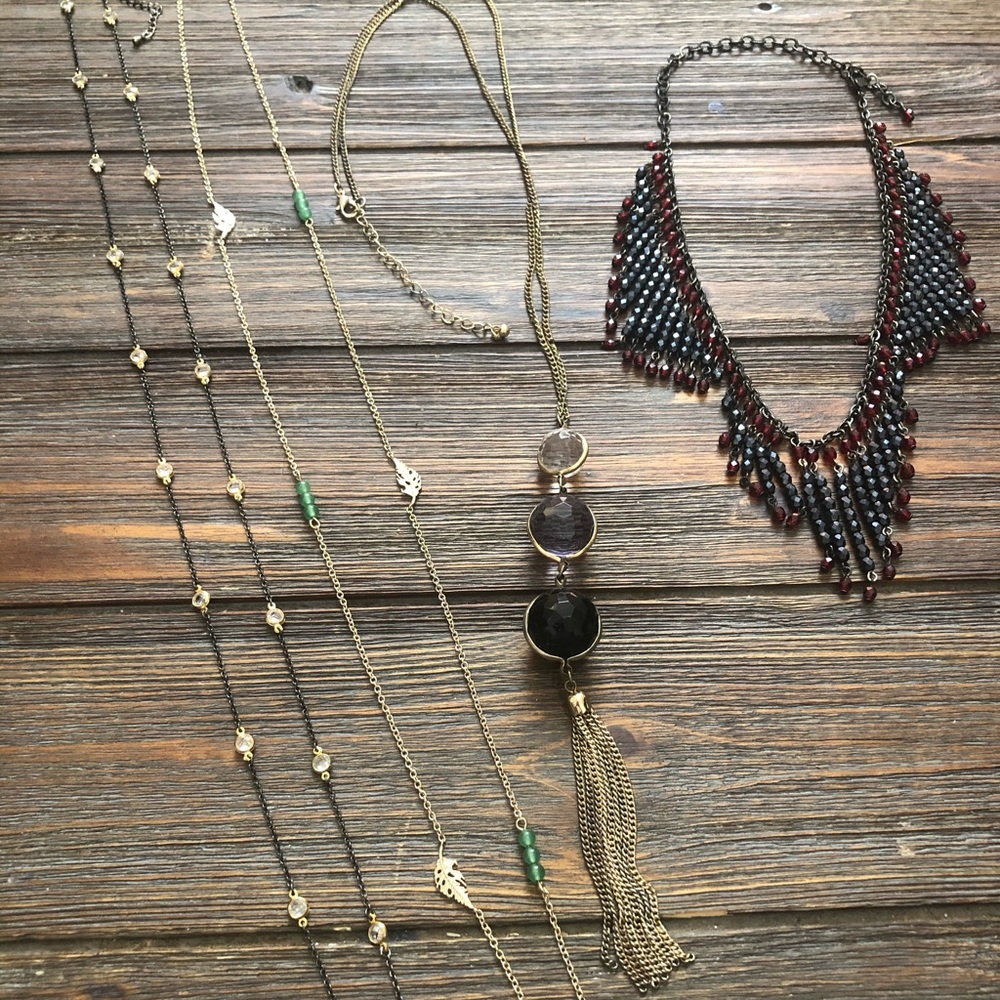 Trendy necklaces